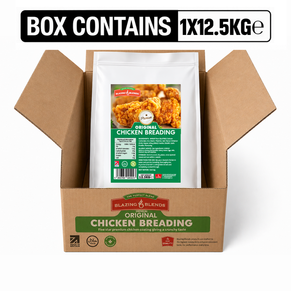 Blazing Premium Original Chicken Breading – Crispy Fried Chicken Coating 12.5kg