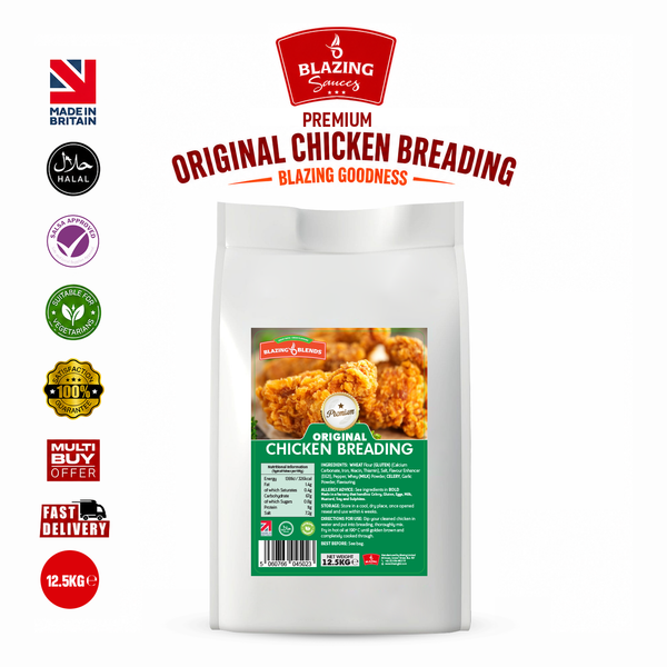 Blazing Premium Original Chicken Breading – Crispy Fried Chicken Coating 12.5kg