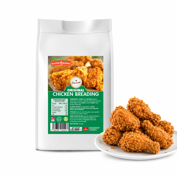 Blazing Premium Original Chicken Breading – Crispy Fried Chicken Coating 12.5kg