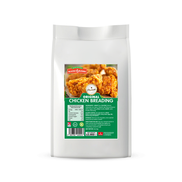 Blazing Premium Original Chicken Breading – Crispy Fried Chicken Coating 12.5kg