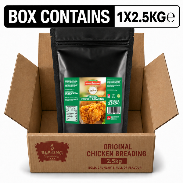 Blazing Premium Original Chicken Breading – Crispy Fried Chicken Coating 2.5kg