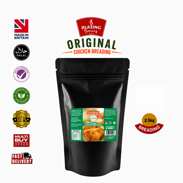 Blazing Premium Original Chicken Breading – Crispy Fried Chicken Coating 2.5kg