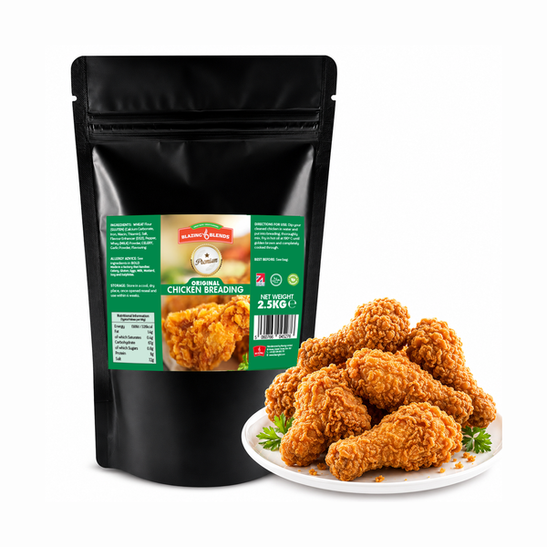 Blazing Premium Original Chicken Breading – Crispy Fried Chicken Coating 2.5kg