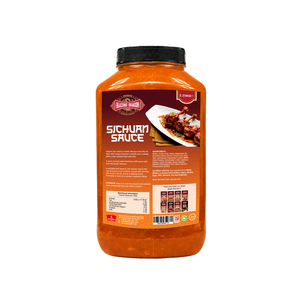 Blazing Sichuan Sauce 2.25kg – Wholesale Spicy Chinese Style Cooking Sauce
