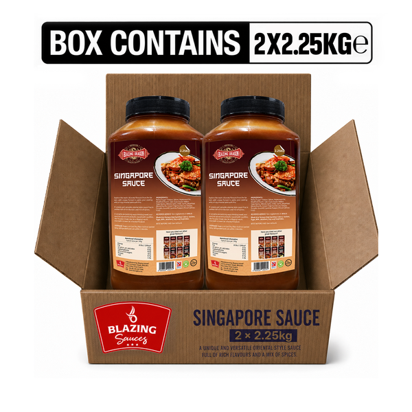 Blazing Singapore Sauce 2.25kg – Wholesale Sweet & Spicy Cooking Sauce