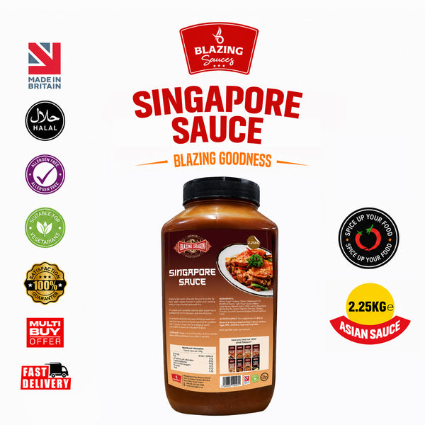 Blazing Singapore Sauce 2.25kg – Wholesale Sweet & Spicy Cooking Sauce