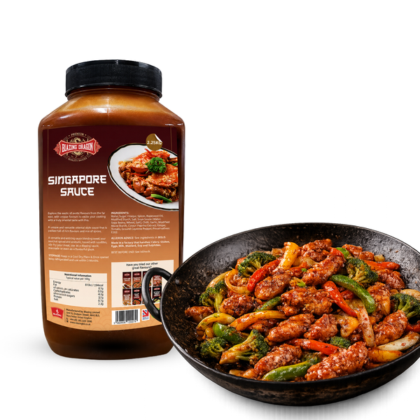 Blazing Singapore Sauce 2.25kg – Wholesale Sweet & Spicy Cooking Sauce