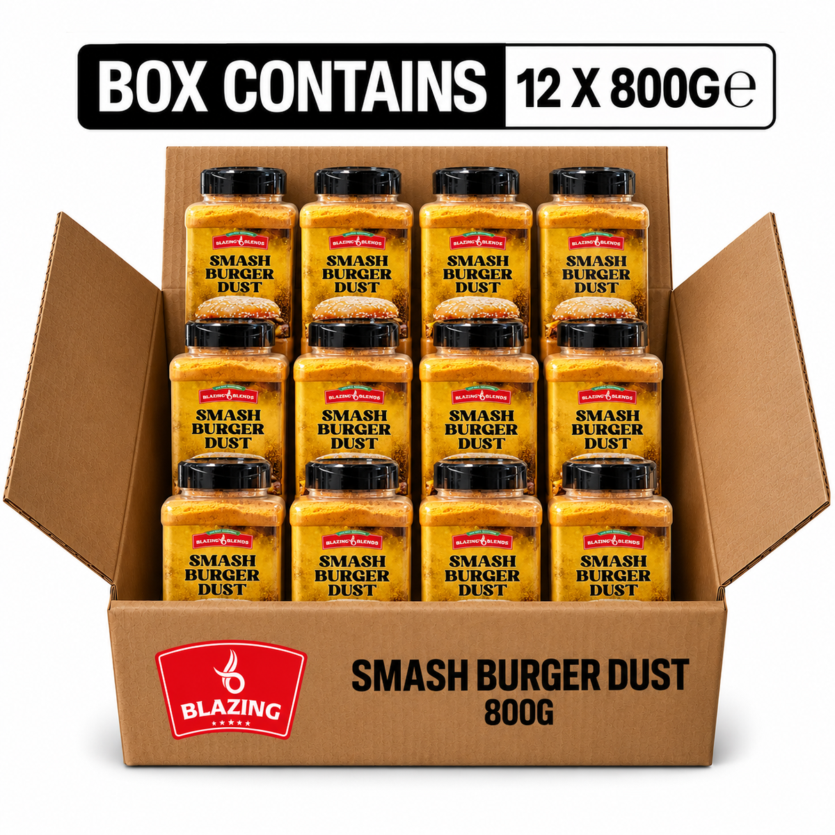 Blazing Smash Burger Seasoning Dust 800g