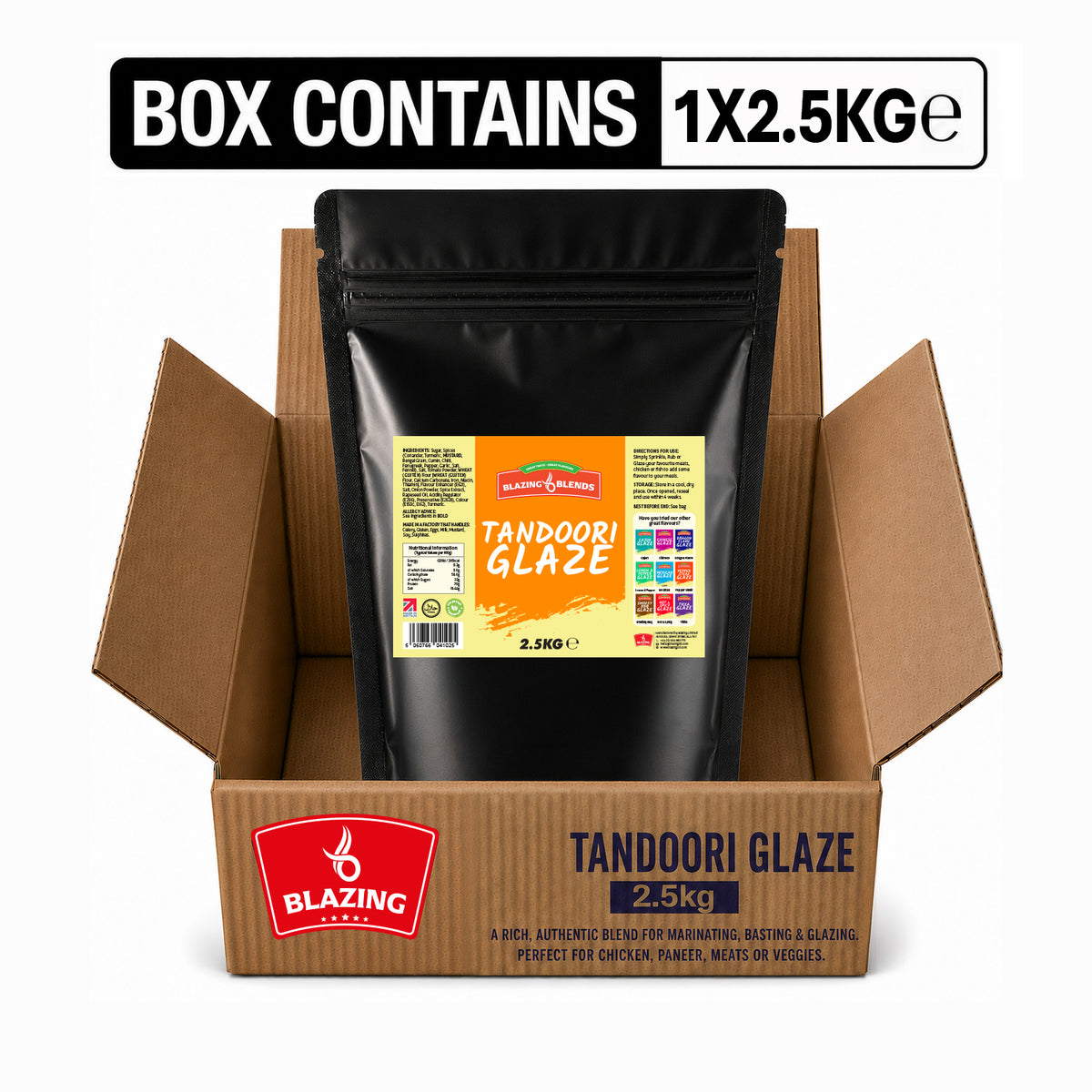 Tandoori Glaze 2.5kg – Indian Style Tandoori Glaze for Chicken & Grill Dishes
