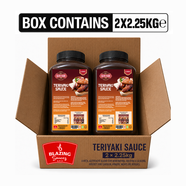 Blazing Teriyaki Sauce 2.25kg – Wholesale Japanese Style Glaze & Marinade