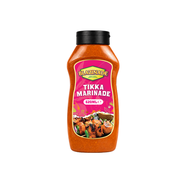 Blazing Tikka Marinade Sauce 520ml for Chicken, Meat and Vegetables