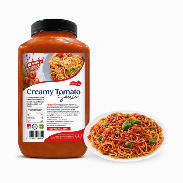 Blazing Creamy Tomato Pasta Sauce 2.25kg, Rich Ready-to-Use Cooking Sauce