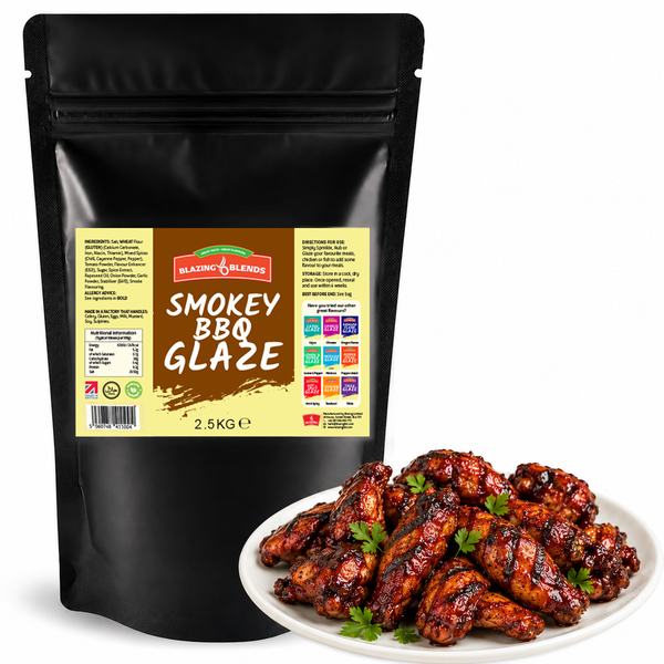 Smoke BBQ Glaze 2.5kg – Smoky BBQ Wing & Grill Glaze for Catering