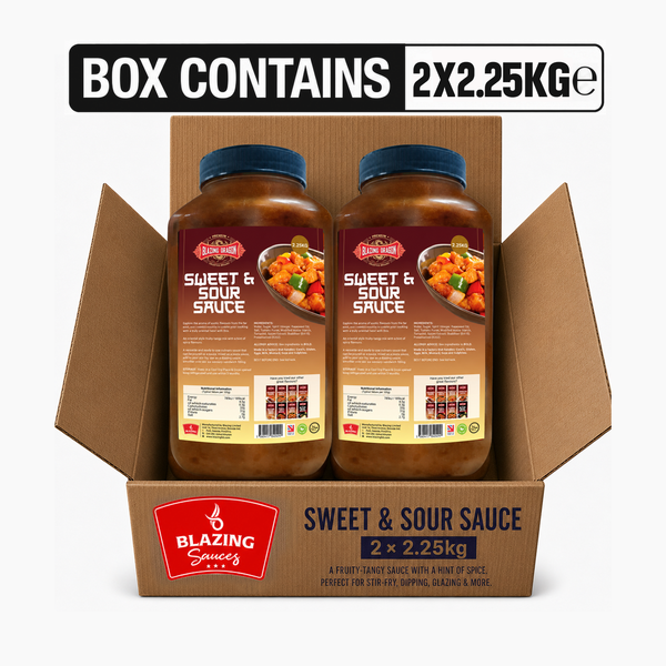 Blazing Sweet & Sour Sauce 2.25kg – Wholesale Chinese Style Cooking Sauce