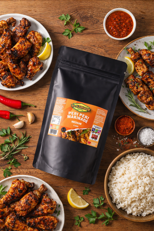 Blazinade Peri Peri Medium Marinade 12.5kg, Bulk Chicken & Meat Seasoning