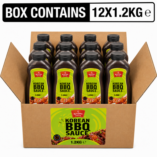 Blazing Korean BBQ Sauce 1.2KG, Sweet and Smoky Asian Glaze