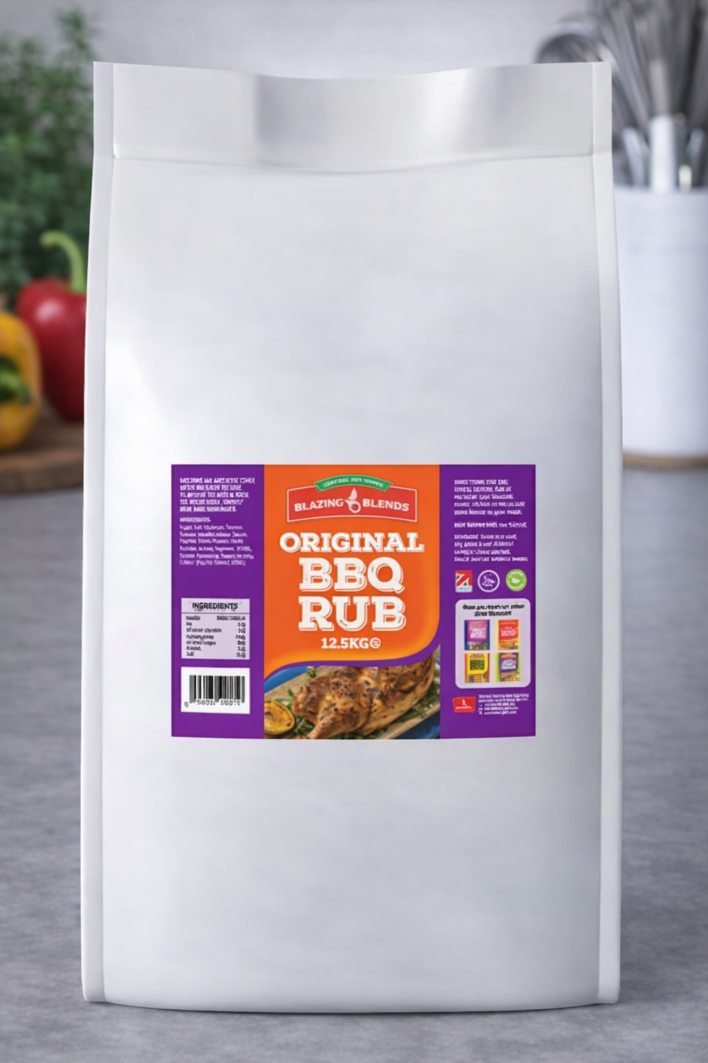 Blazing Original Dry Rub Seasoning 12.5kg