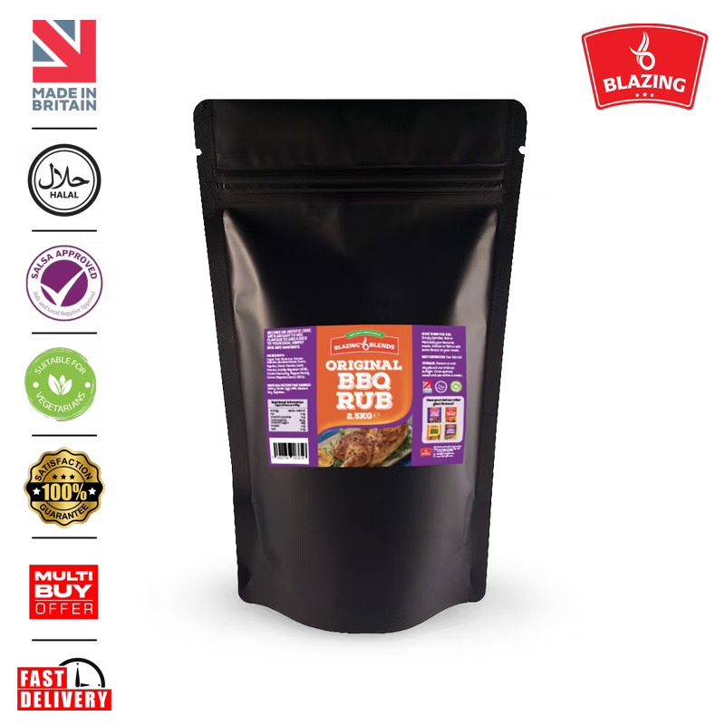 Blazing Original Dry Rub Seasoning 2.5kg