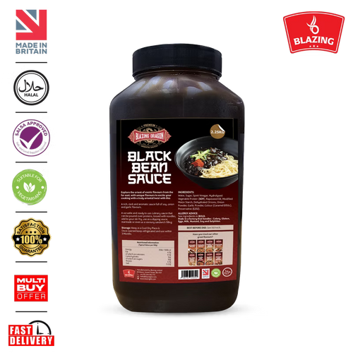 Blazing Black Bean Sauce 2.25kg – Wholesale Chinese Style Stir Fry Sauce