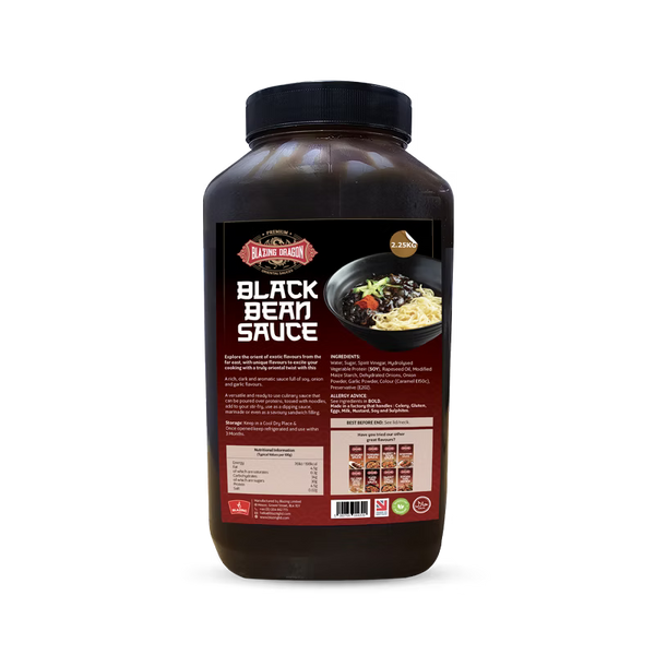 Blazing Black Bean Sauce 2.25kg – Wholesale Chinese Style Stir Fry Sauce