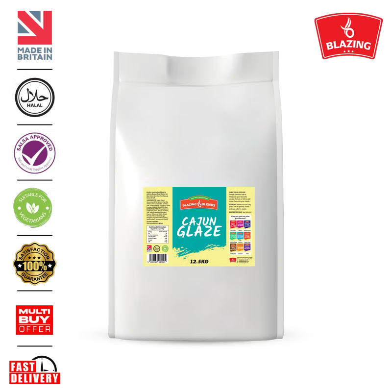 Cajun Glaze Sauce 12.5kg – Bulk Cajun Wing & BBQ Sauce for Catering