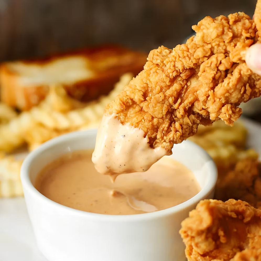 Blazing Cane’s Southern Style Dipping Sauce 960ml, Creamy Sauce for Chicken and Burgers