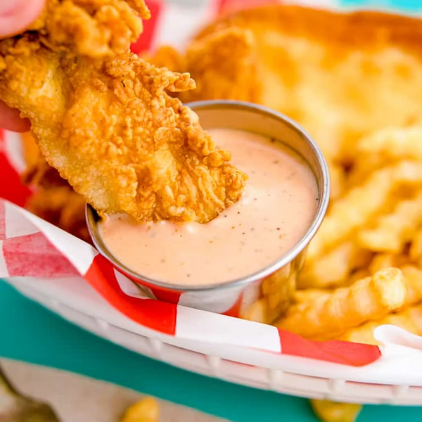 Blazing Cane's Southern Style Dipping Sauce 960ml, Creamy Sauce for Chicken and Burgers