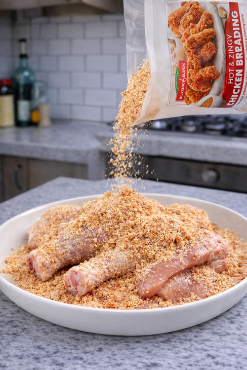 Hot & Zingy Chicken Breading 2.5kg – Spicy Crispy Fried Chicken Coating Mix