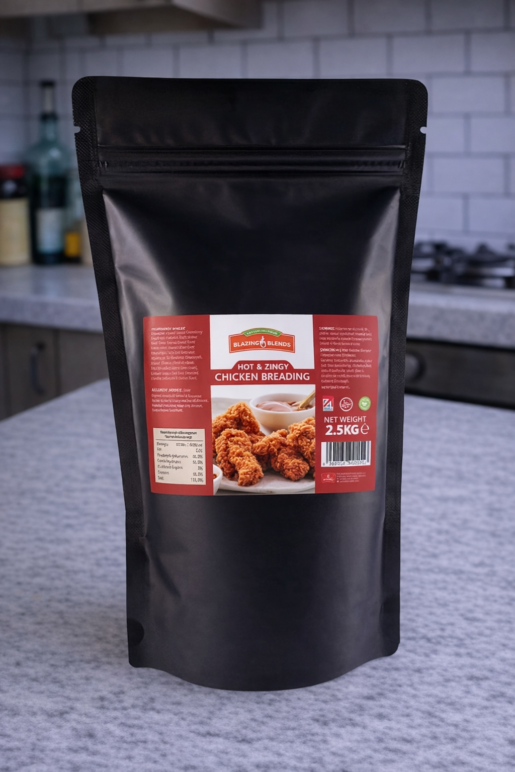 Blazing Fried Chicken Bundle 9 Products – Seasoning, Breading & Sauce Kit