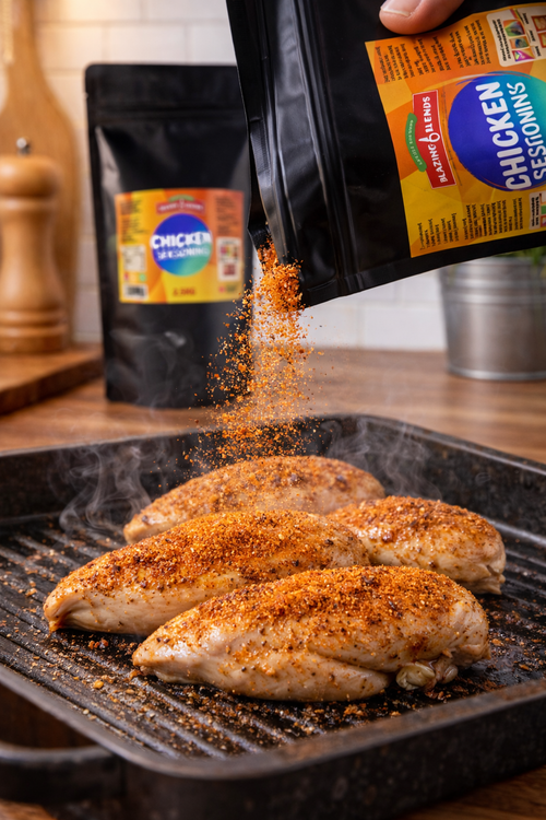 Blazing Chicken Seasoning Mix 2.5kg – Takeaway Style Chicken Spice Blend