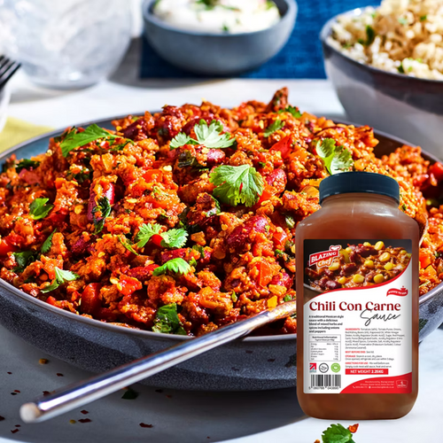 Blazing Chilli Con Carne Sauce 2.25kg, Bold & Spicy Ready-to-Use Cooking Sauce