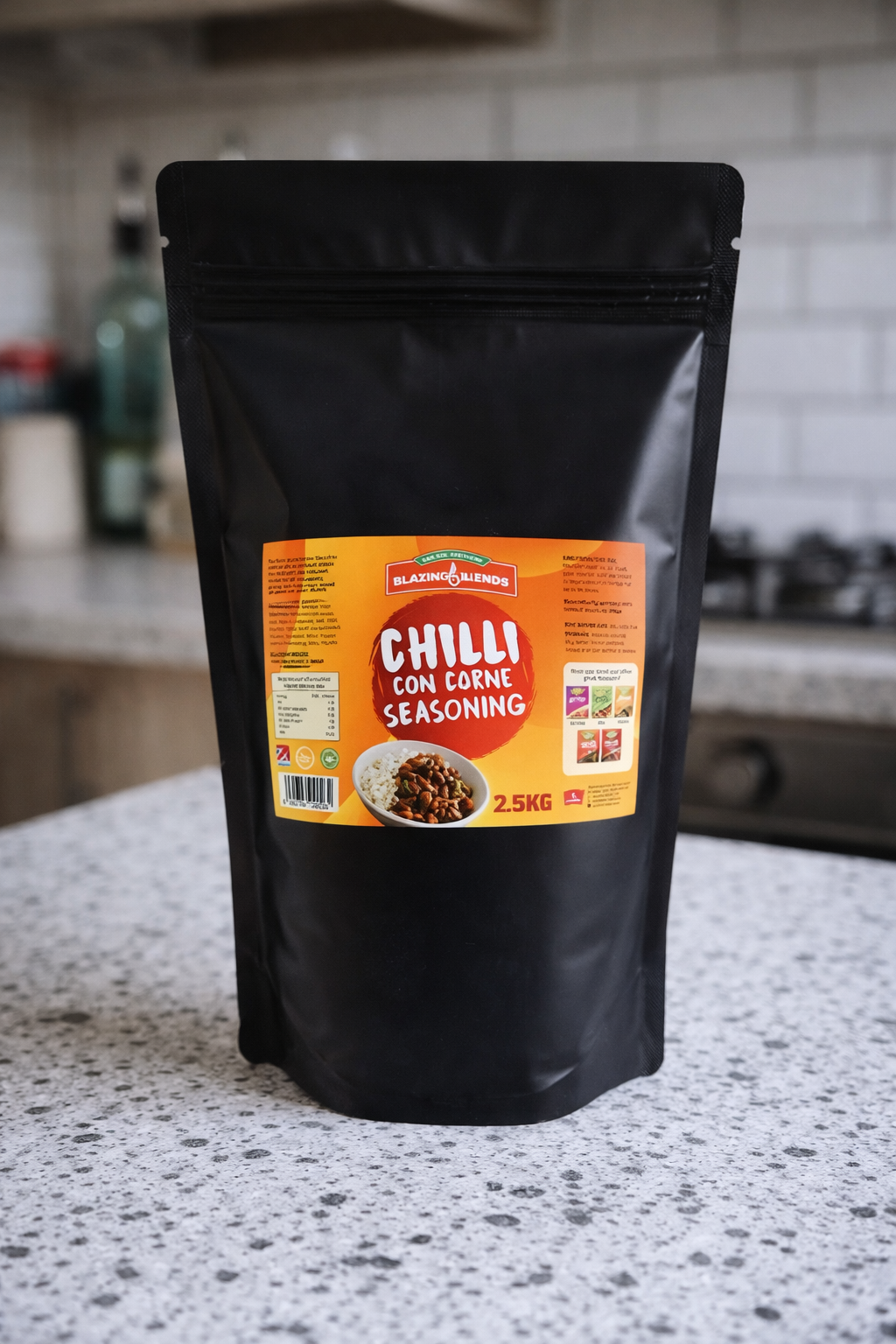 Chilli Con Carne Seasoning Mix 2.5kg – Authentic Mexican Spice Blend for Catering & Takeaways