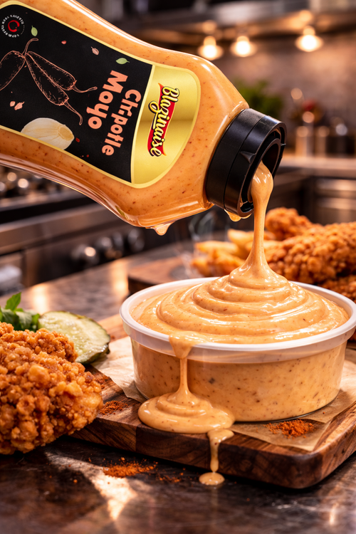 Blazing Chipotle Mayo Sauce 960ml, Smoky and Creamy Chilli Mayo