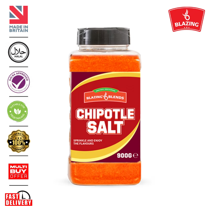 Blazing Chipotle Chilli Salt – Smoky Seasoning (900g)
