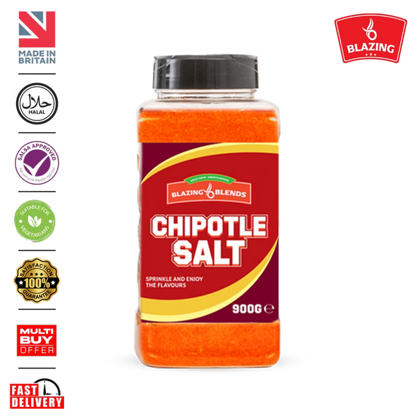 Blazing Chipotle Chilli Salt – Smoky Seasoning (900g)
