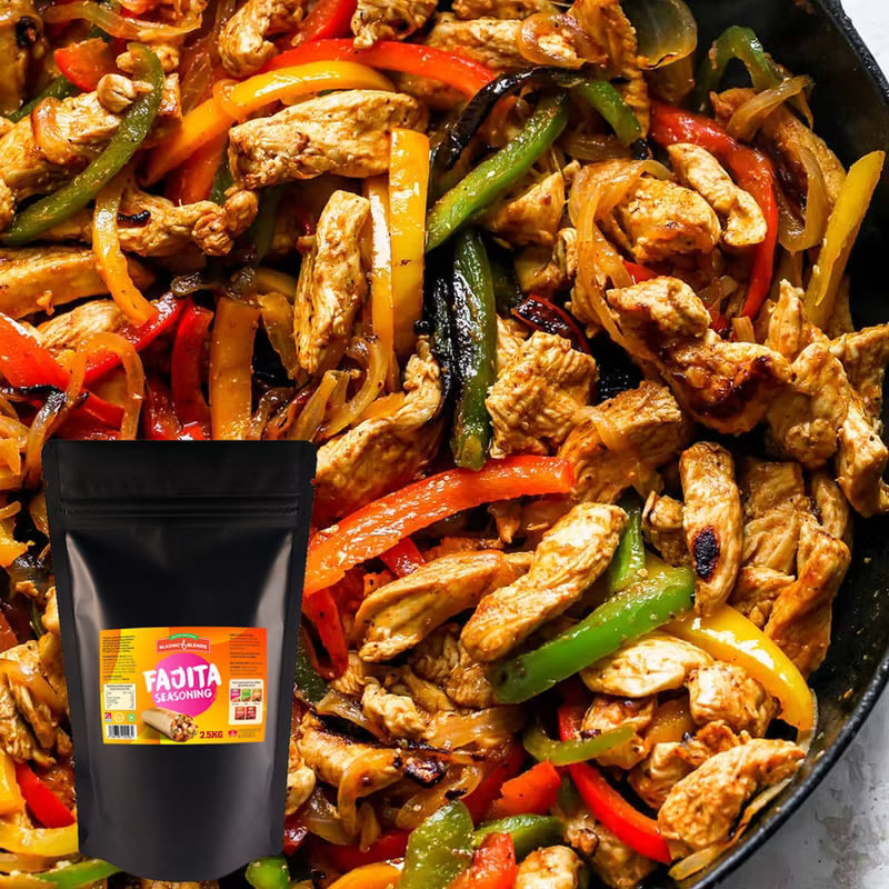 Fajita Seasoning Mix 12.5kg – Bulk Mexican Spice Blend for Catering Kitchens