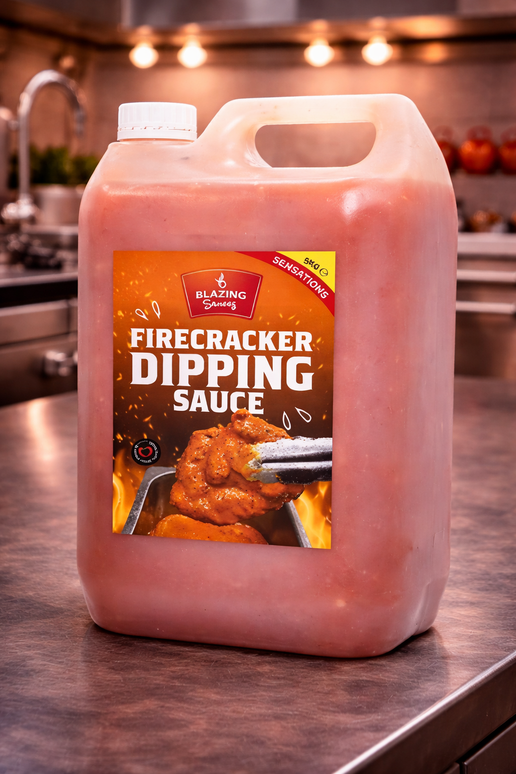 Blazing Firecracker Dipping Sauce 5kg, Bold and Spicy Kick
