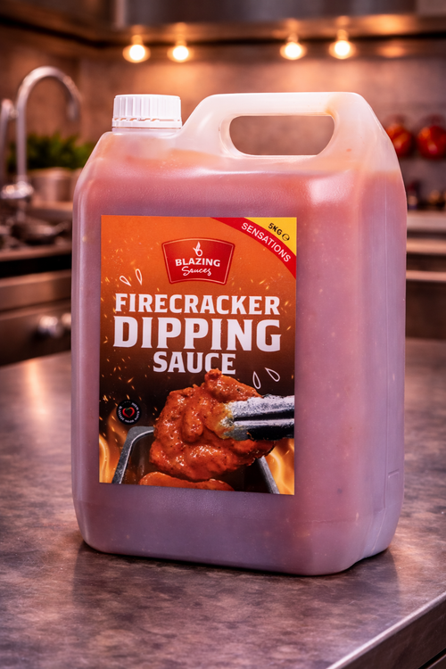 Blazing Firecracker Dipping Sauce 5kg, Bold and Spicy Kick