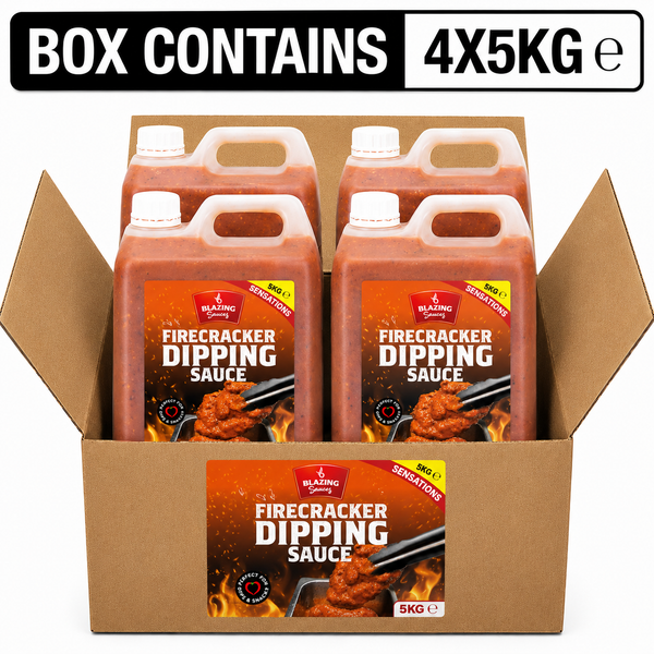 Blazing Firecracker Dipping Sauce 5kg, Bold and Spicy Kick
