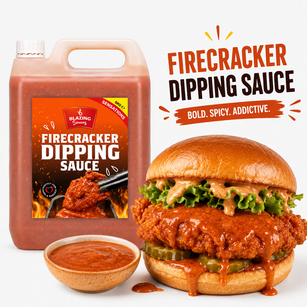 Blazing Firecracker Dipping Sauce 5kg, Bold and Spicy Kick