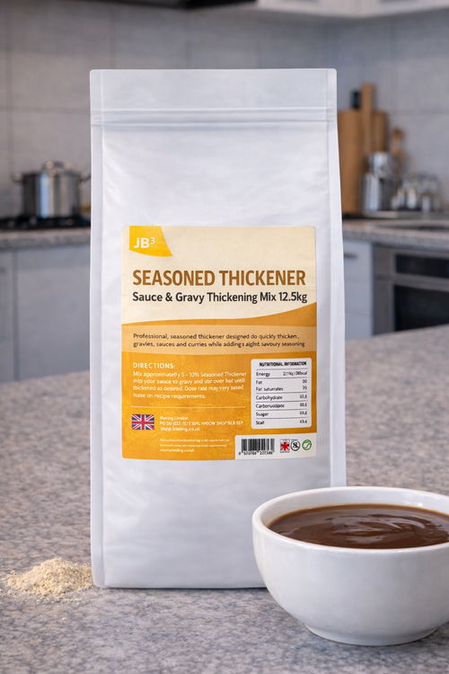 Seasoned Thickener – Sauce & Gravy Thickening Mix (12.5kg)