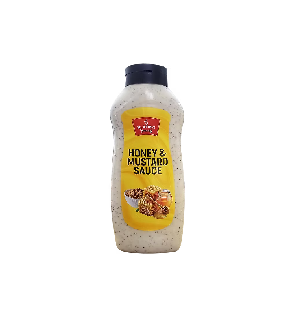 Blazing Honey Mustard Mayonnaise 960ml, Creamy Sweet and Tangy Sauce