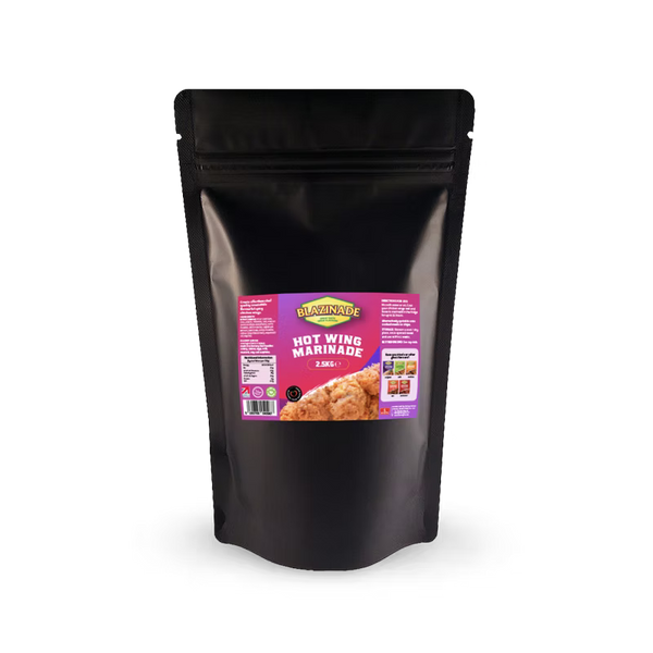 Blazinade Peri Peri Hot Wing Marinade 2.5kg, Spicy Chicken Wing Seasoning