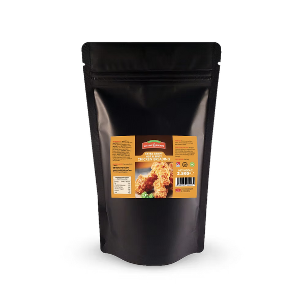 Extra Crispy Hot & Spicy Chicken Breading 2.5kg, Crispy Fried Chicken Coating Mix