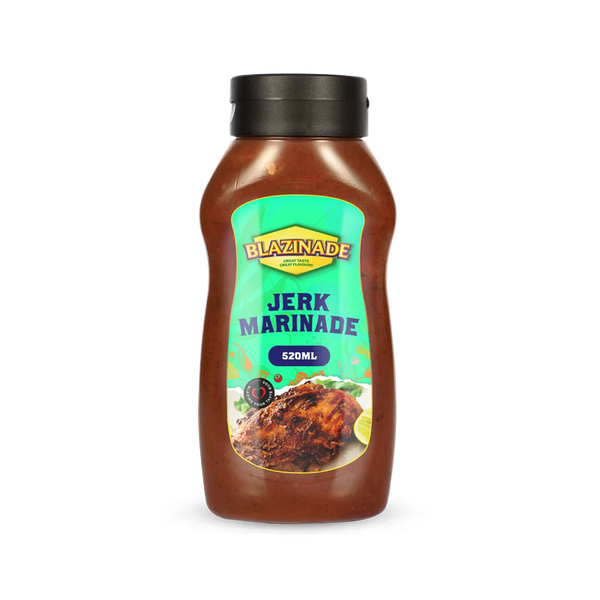 Blazing Jerk Marinade Sauce 520ml, for Chicken, Meat & Vegetables