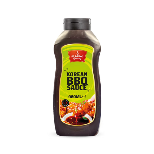Blazing Korean BBQ Sauce 960ml, Sweet and Smoky Asian Glaze