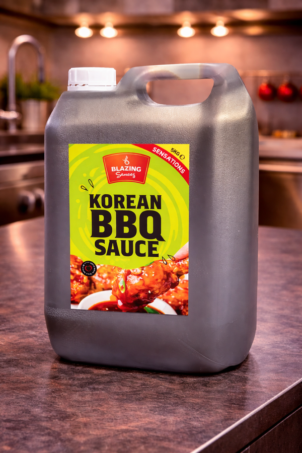 Blazing Korean BBQ Sauce 5kg, Sweet and Smoky Asian Glaze