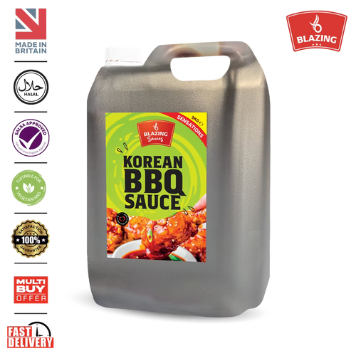 Blazing Korean BBQ Sauce 5kg, Sweet and Smoky Asian Glaze