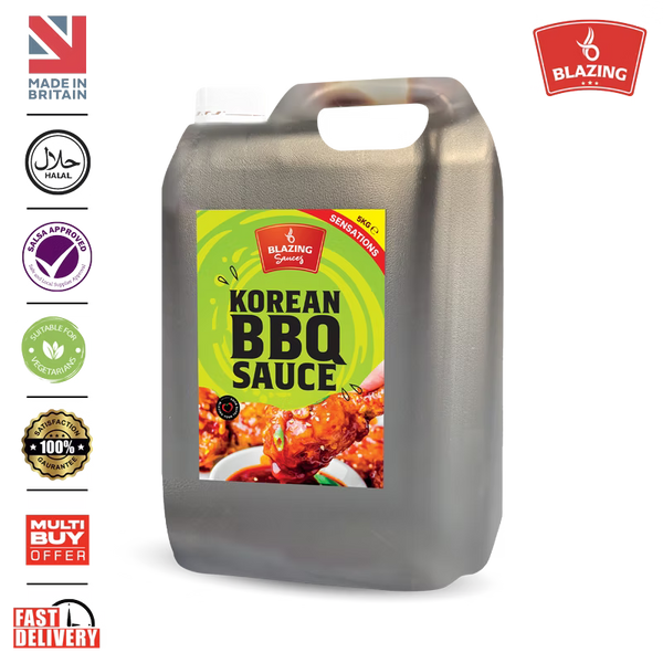 Blazing Korean BBQ Sauce 5kg, Sweet and Smoky Asian Glaze