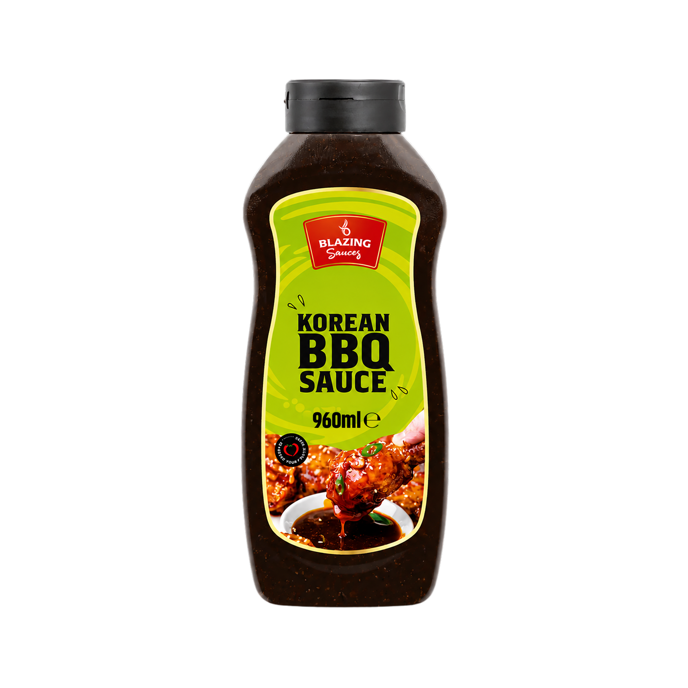 Blazing Korean BBQ Sauce 960ml, Sweet and Smoky Asian Glaze